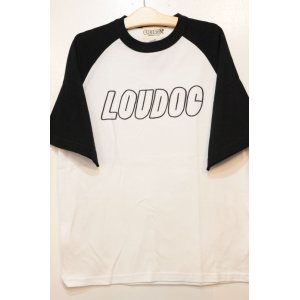 画像: [LOU DOG] LOU DOG ラグランTee -White- 