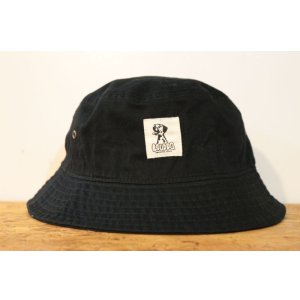 画像: [LOU DOG] LOU DOG KIDS バケットハット -ブラック-