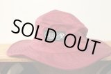 画像: [LOU DOG] 撥水加工ADVENTURE HAT -Wine Red-