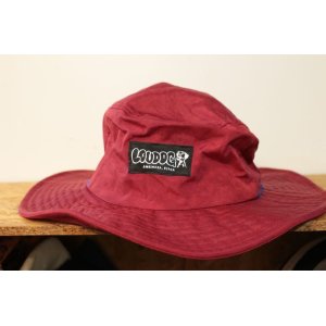 画像: [LOU DOG] 撥水加工ADVENTURE HAT -Wine Red-