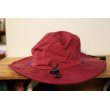 画像3: [LOU DOG] 撥水加工ADVENTURE HAT -Wine Red- (3)