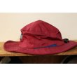 画像2: [LOU DOG] 撥水加工ADVENTURE HAT -Wine Red- (2)