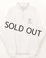 画像: [LOU DOG] LOU DOGハーフジップ -ash-※裏起毛