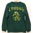 画像2: [LOU DOG] LOU DOG kids スケートスウェット -グリーン-  (2)