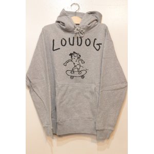 画像: [LOU DOG] LOU DOG Skate プルパーカ -グレー-