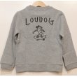 画像2: [LOU DOG] LOU DOG kids スケートスウェット -グレー-  (2)