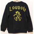 画像2: [LOU DOG] LOU DOG kids スケートスウェット -ネイビー-  (2)