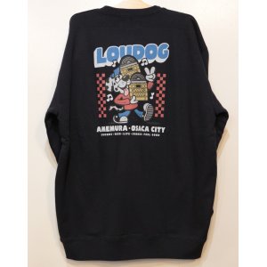 画像: [LOU DOG] LOU DOG RECORDS スウェット -Navy-