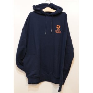 画像: [LOU DOG] LOUDOG original ワイドプルパーカ -Navy-