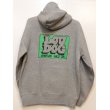 画像2: [LOU DOG] LOUDOG New Rogoフルジップパーカ　-Gray-　※Mサイズのみ (2)