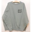 画像1: [LOU DOG] LOUDOGビッグスウェット L/S -スモーキーグリーン- (1)