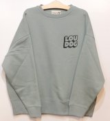 画像: [LOU DOG] LOUDOGビッグスウェット L/S -スモーキーグリーン-