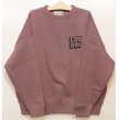 画像1: [LOU DOG] LOUDOGビッグスウェット L/S -メルロー- (1)