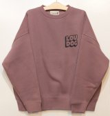 画像: [LOU DOG] LOUDOGビッグスウェット L/S -メルロー-