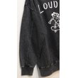 画像4: [LOU DOG] LOUDOG skateスウェット L/S -ダメージブラック- (4)