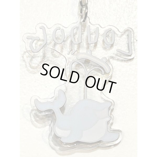 画像3: [LOU DOG] LOUDOG クジラさん クリアキーホルダー (3)