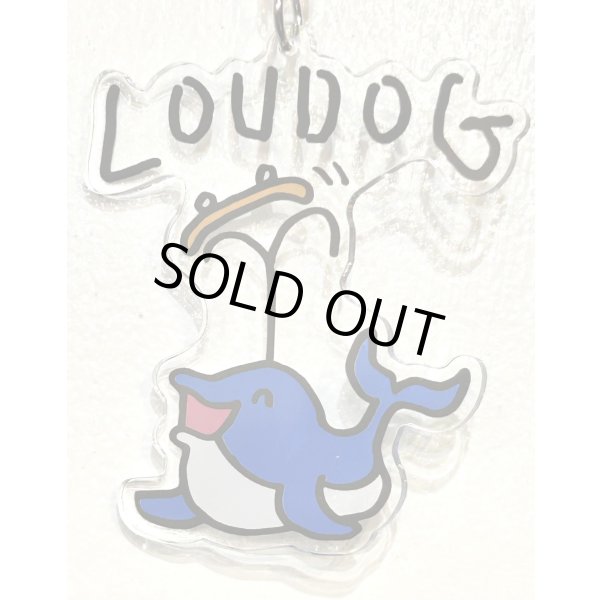 画像2: [LOU DOG] LOUDOG クジラさん クリアキーホルダー (2)