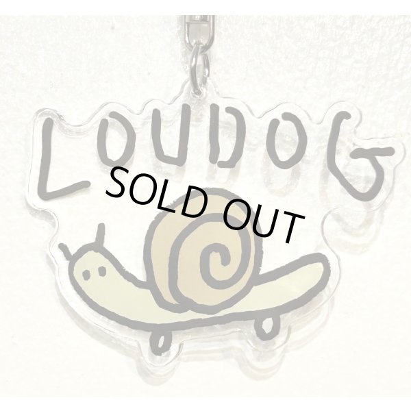 画像2: [LOU DOG] LOUDOG カタツムリさん クリアキーホルダー (2)