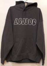 画像: [LOU DOG] LOUDOG プルパーカ L/S -チャコール-　※Lサイズのみ