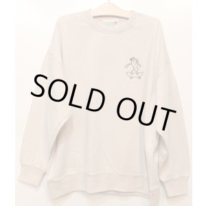 画像: [LOU DOG] LOUDOG skateスウェット L/S -ダメージナチュラル-