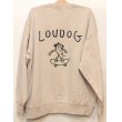 画像2: [LOU DOG] LOUDOG skateスウェット L/S -ダメージナチュラル- (2)