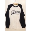 画像1:  [LOU DOG] LOUDOG ラグランロンT -White/Navy- (1)
