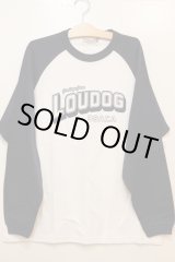 画像:  [LOU DOG] LOUDOG ラグランロンT -White/Navy-