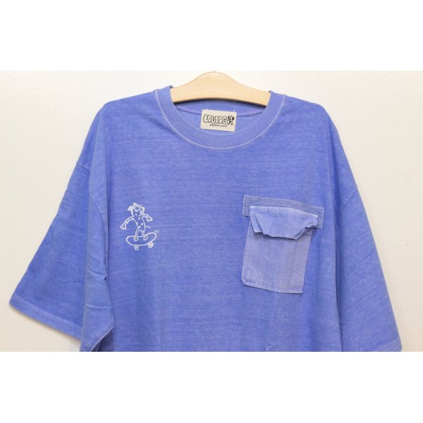 画像2: [LOU DOG] LOUDOG SKATE ポケS/STee -blue- (2)