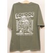 画像2: [LOU DOG] LOUDOG RECORDS S/STee -smoky green- (2)