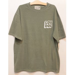画像: [LOU DOG] LOUDOG RECORDS S/STee -smoky green-