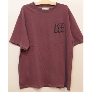 画像: [LOU DOG] LOUDOG RECORDS S/STee -burgundy-