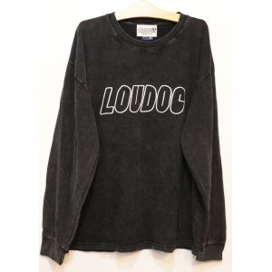 画像: [LOU DOG] LOUDOG L/S -ダメージブラック-