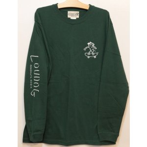 画像: [LOU DOG] LOUDOG skate　ロングスリーブ -アイビーグリーン-