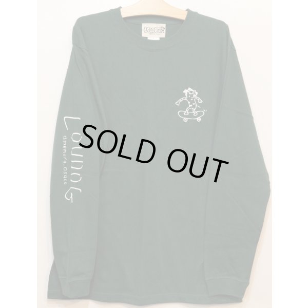 画像1: [LOU DOG] LOUDOG skate　ロングスリーブ -アイビーグリーン- (1)