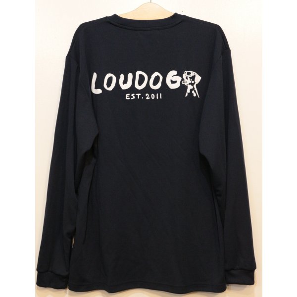 画像2:  [LOU DOG] LOUDOG ドライロンT -Navy- (2)