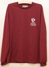 画像:  [LOU DOG] LOUDOG ドライロンT -Burgundy-