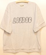 画像: [LOU DOG] LOUDOGビッグロゴTシャツ -アッシュ-