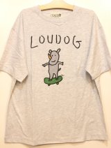 画像: [LOU DOG] LOUDOG サイさん ビッグS/STee -アッシュ-