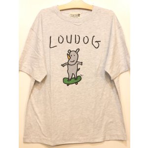 画像: [LOU DOG] LOUDOG サイさん ビッグS/STee -アッシュ-