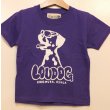 画像1: [LOU DOG] LOU DOG KIDS Tee(90cm/100cm/110cm/120cm/130cm) -バイオレットパープル- (1)