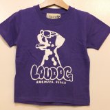 画像: [LOU DOG] LOU DOG KIDS Tee(90cm/100cm/110cm/120cm/130cm) -バイオレットパープル-