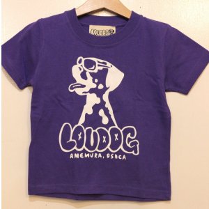 画像: [LOU DOG] LOU DOG KIDS Tee(90cm/100cm/110cm/120cm/130cm) -バイオレットパープル-