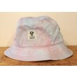 画像1: [LOU DOG] タイダイBUCKET HAT タイダイ -ブルーピンク-  (1)