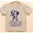 画像1: [LOU DOG] LOU DOG KIDS Tee(90cm/100cm/110cm/120cm/130cm) -アッシュ- (1)