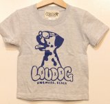 画像: [LOU DOG] LOU DOG KIDS Tee(90cm/100cm/110cm/120cm/130cm) -アッシュ-