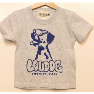 画像: [LOU DOG] LOU DOG KIDS Tee(90cm/100cm/110cm/120cm/130cm) -アッシュ-