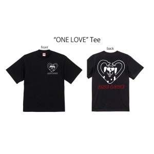 画像: [LOU DOG] LOUDOG "ONE LOVE" S/S Tee -ブラック- ※約10日後に発送致します！