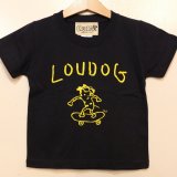 画像: [LOU DOG] LOU DOG skate KIDS Tee(90cm/100cm/110cm/120cm/130cm) -ネイビー-