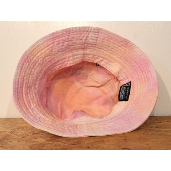 画像2: [LOU DOG] タイダイBUCKET HAT タイダイ -ピンクオレンジ-  (2)