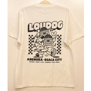 画像: [LOU DOG] LOUDOG RECORDS S/STee -バニラホワイト-